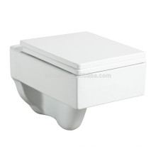 Europäischer Standard mit Modedesign Badezimmer Quadrat Wand Hung WC, Wand-hing Toilettenschüssel CB-8108